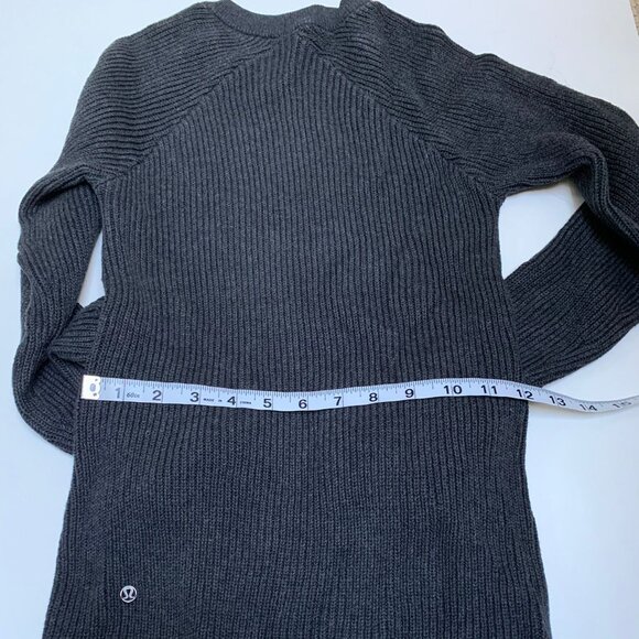 Lululemon Grey Cotton Sweater - Picture 7 of 8